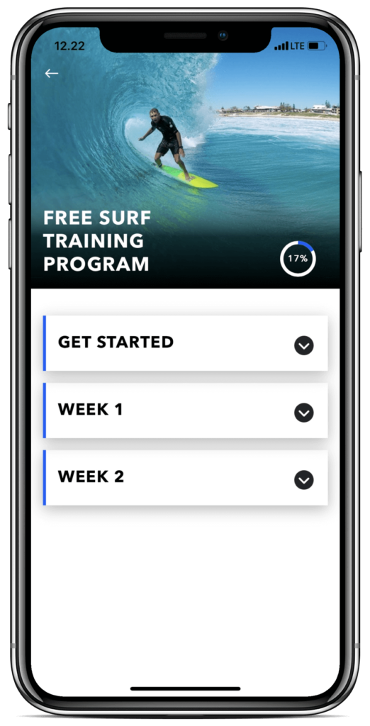 Free Surf Training Program Surf Strength Coach